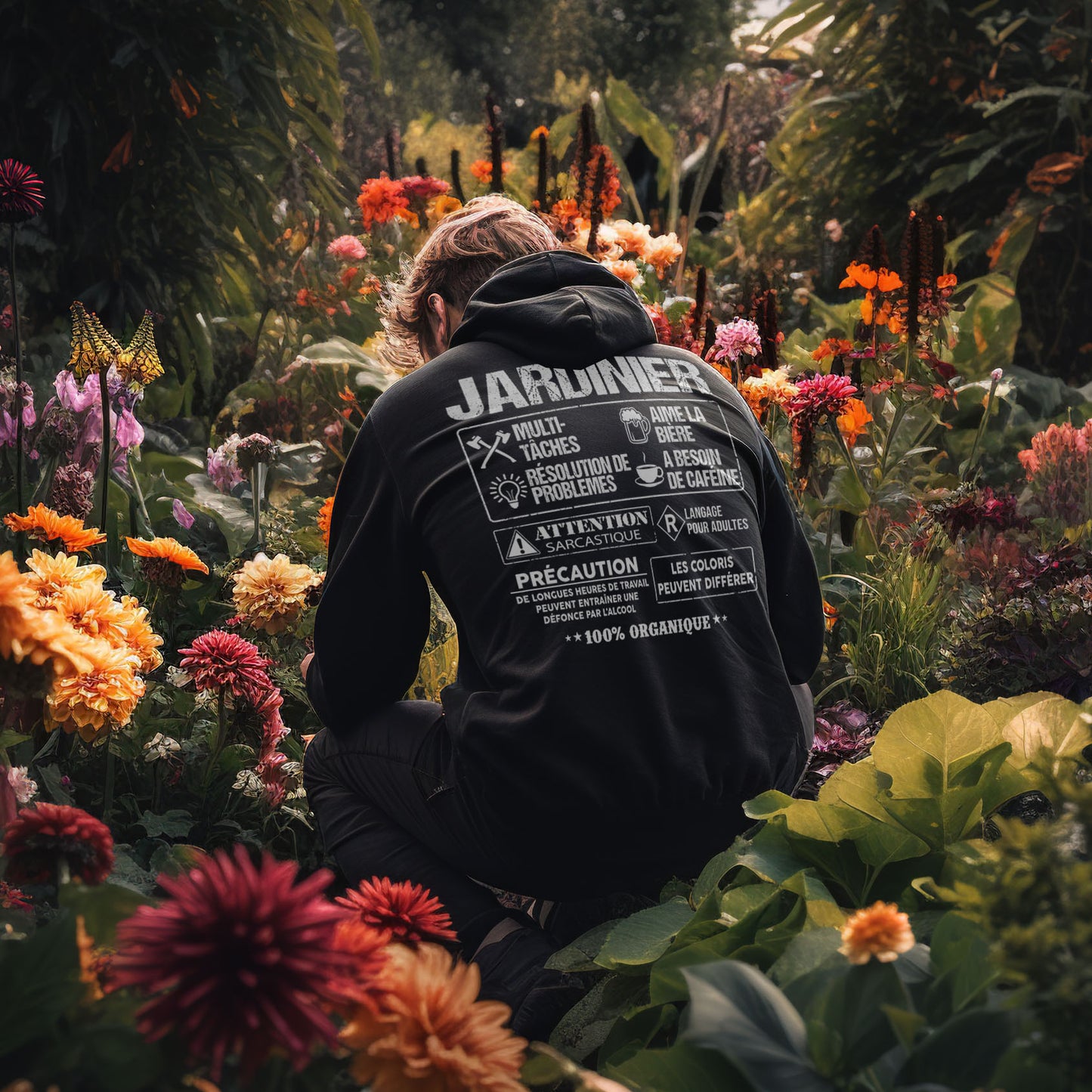 Jardinier est la quintessence du travailleur