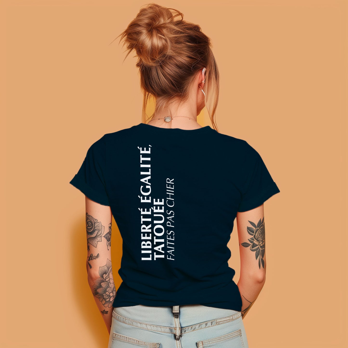 Liberté Egalité Tatouée faites pas chier