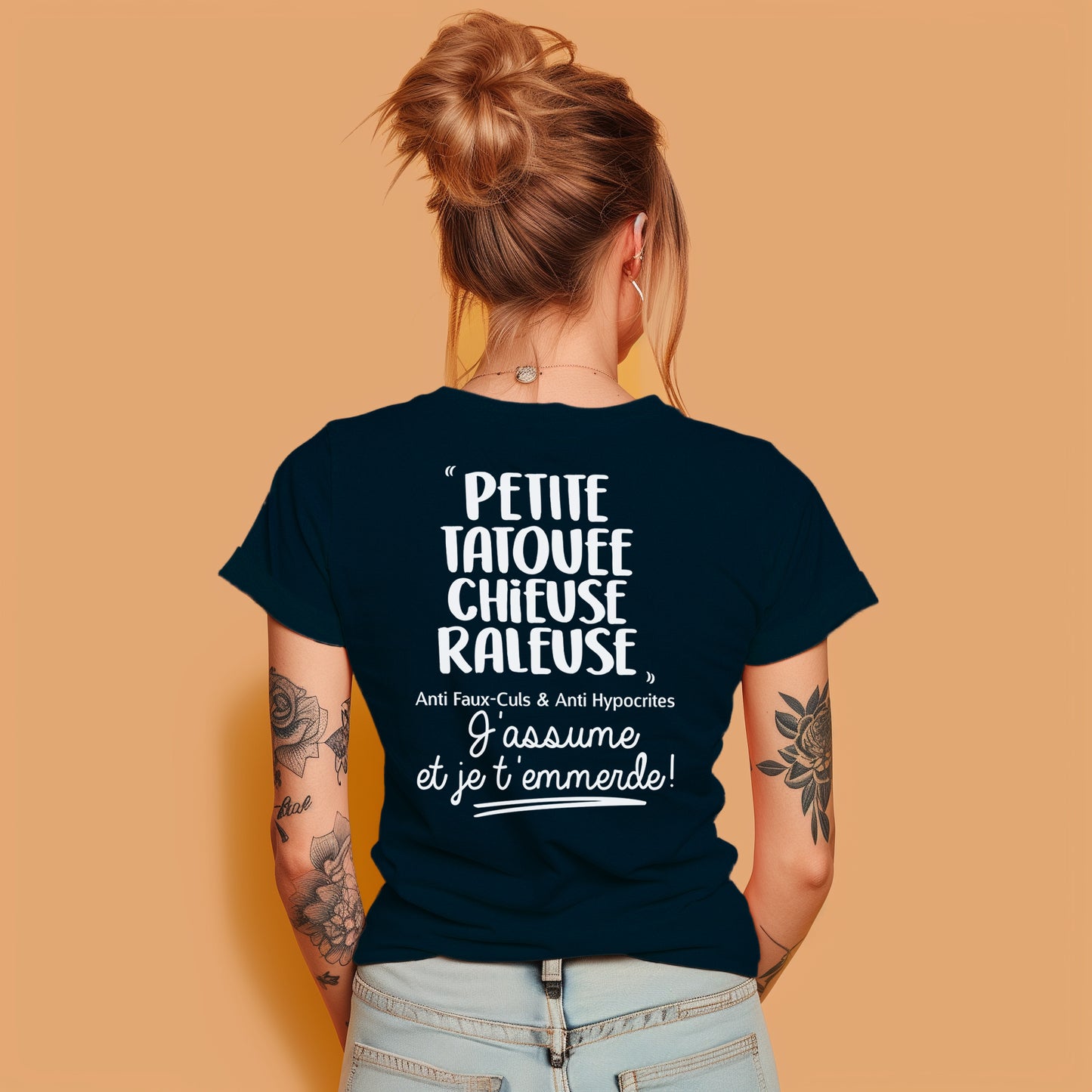 Petite, tatouée, chieuse, râleuse, anti faux-culs & anti hypocrites et j'assume