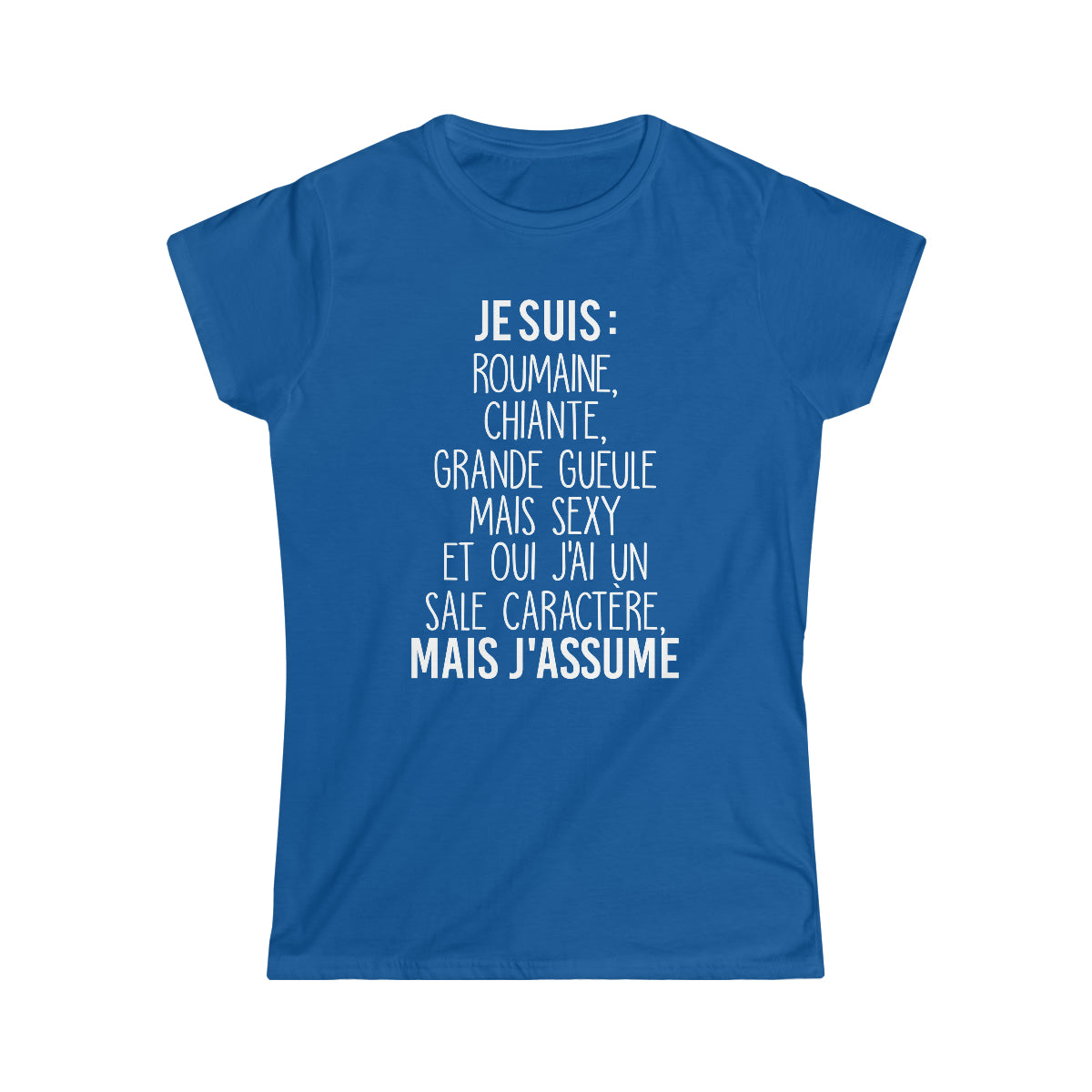 Je suis Roumaine mais j'assume
