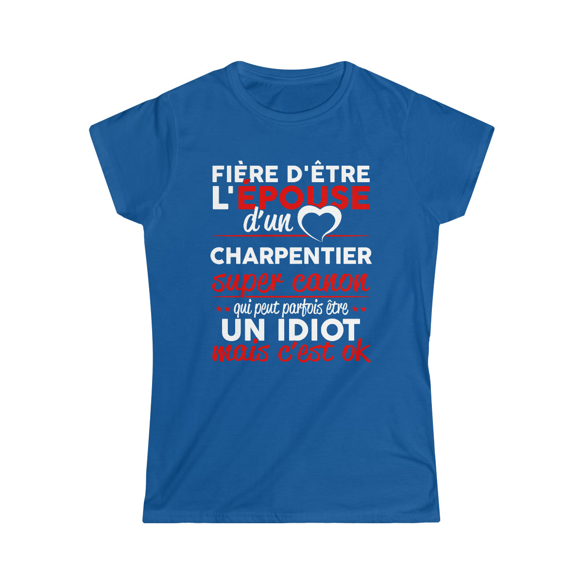 Épouse d'un Charpentier idiot