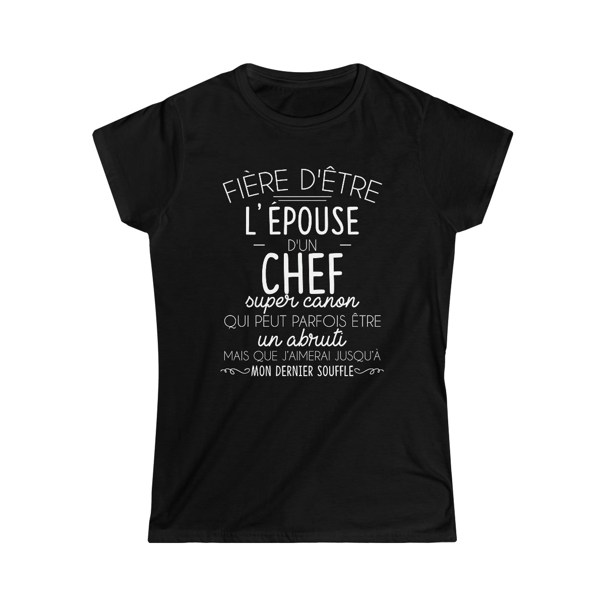 Épouse d'un Chef abruti