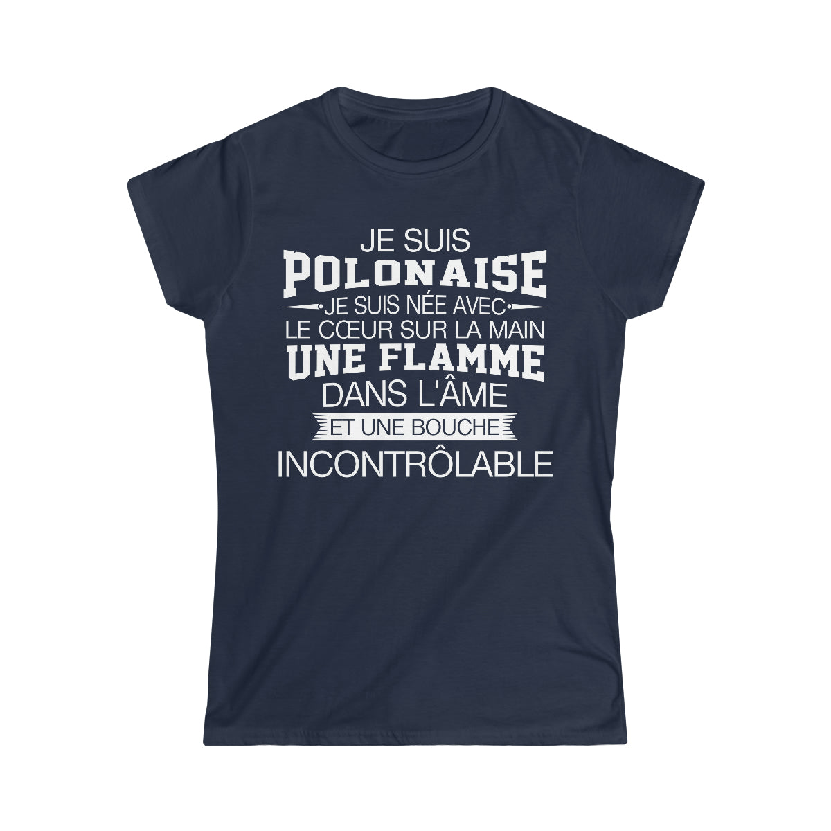 Je suis Polonaise, je suis née avec le coeur sur la mai