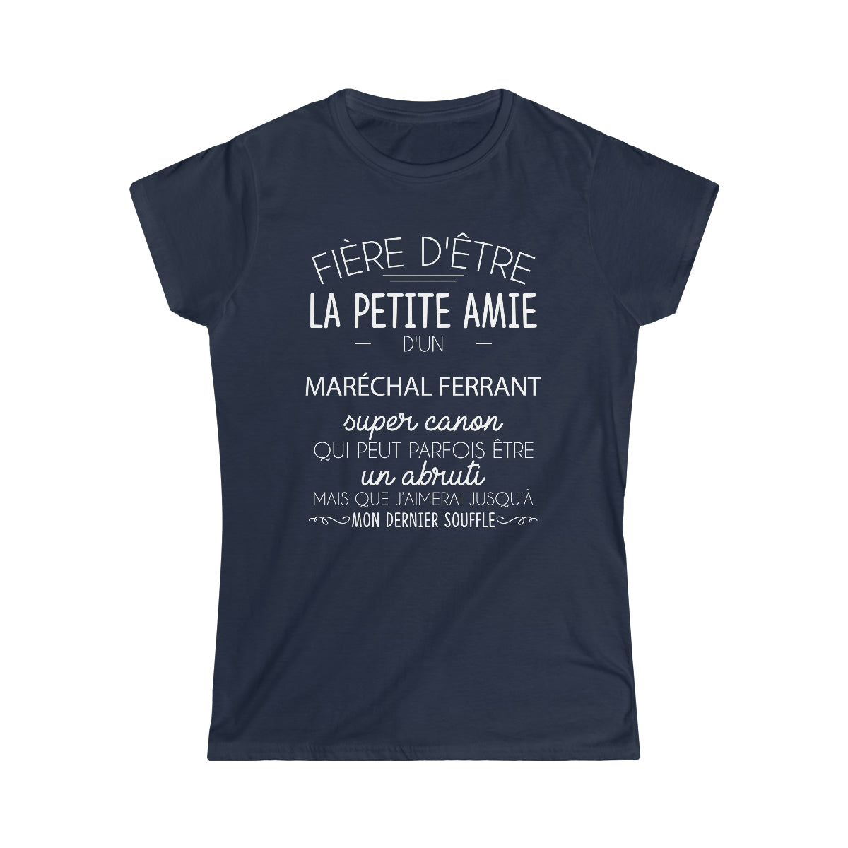 Petite amie d'un Maréchal ferrant abruti
