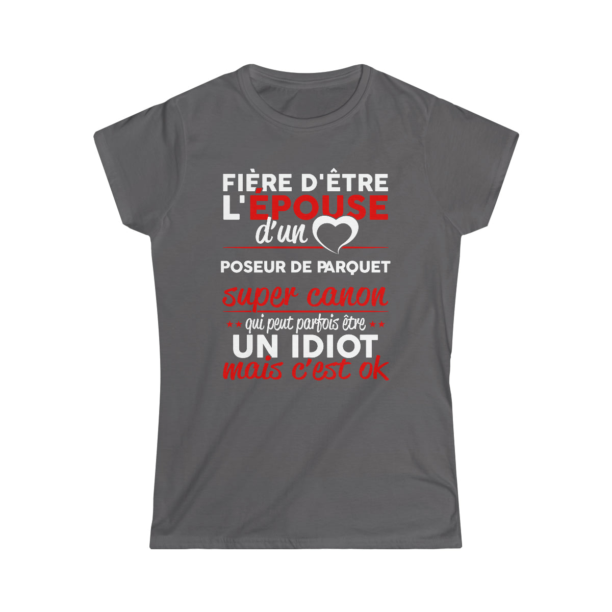 Épouse d'un Poseur de Parquet idiot