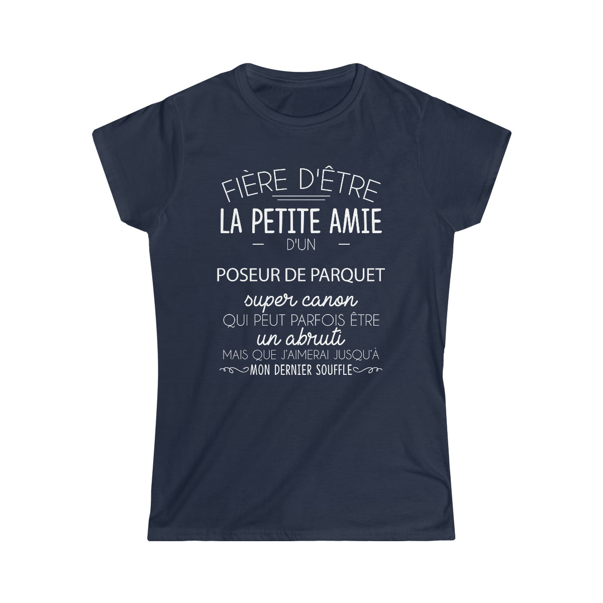 Petite amie d'un Poseur de Parquet abruti
