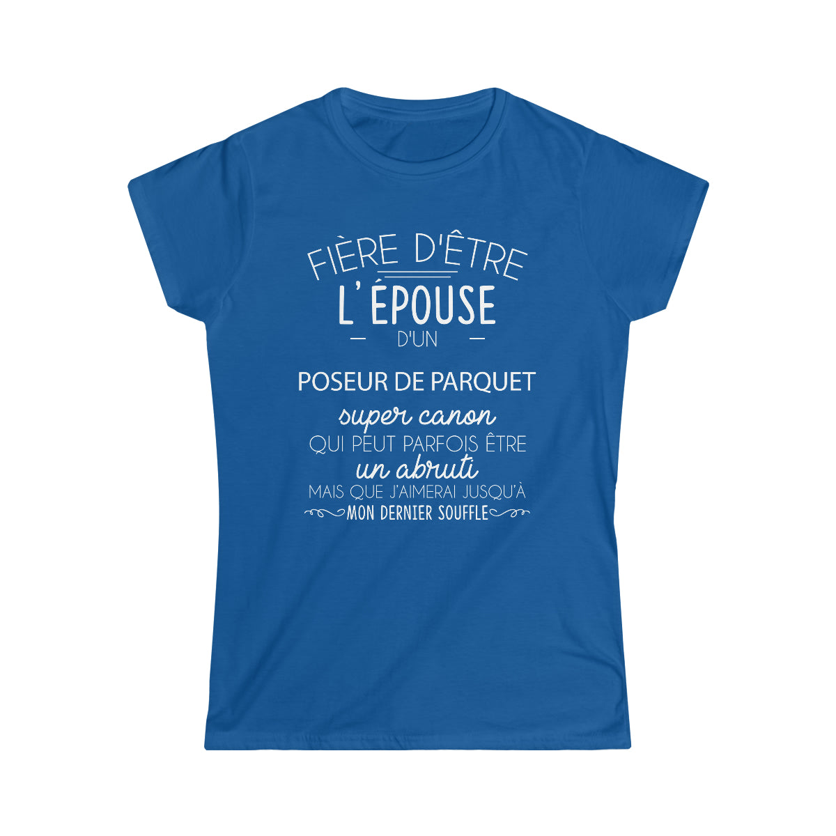 Épouse d'un Poseur de Parquet abruti
