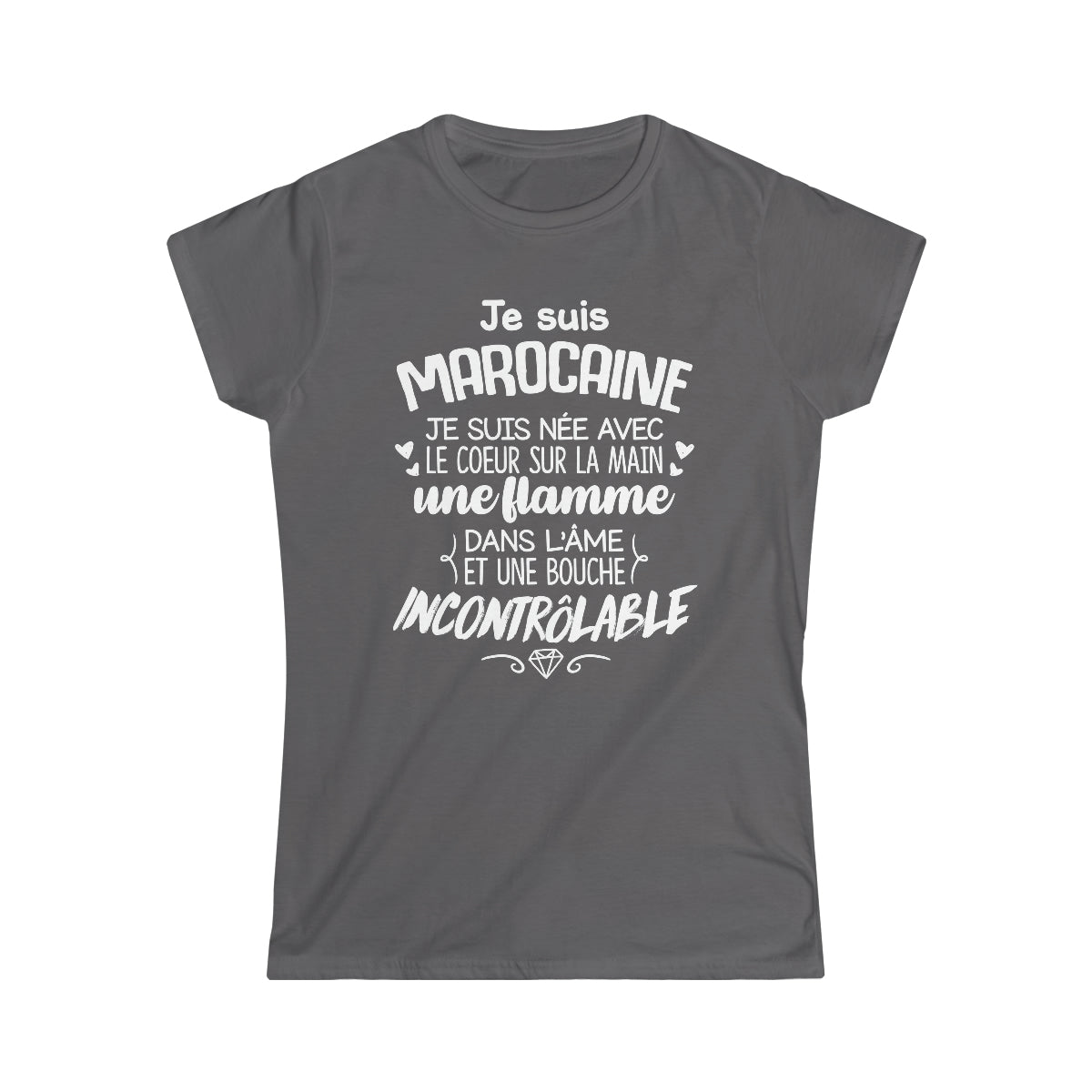 Je suis Marocaine, je suis née avec le coeur sur la mai