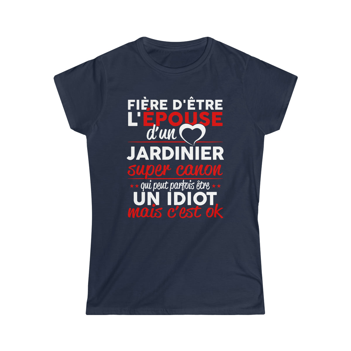 Épouse d'un Jardinier idiot