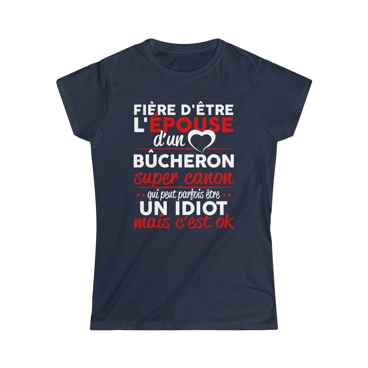 Épouse d'un Bûcheron idiot