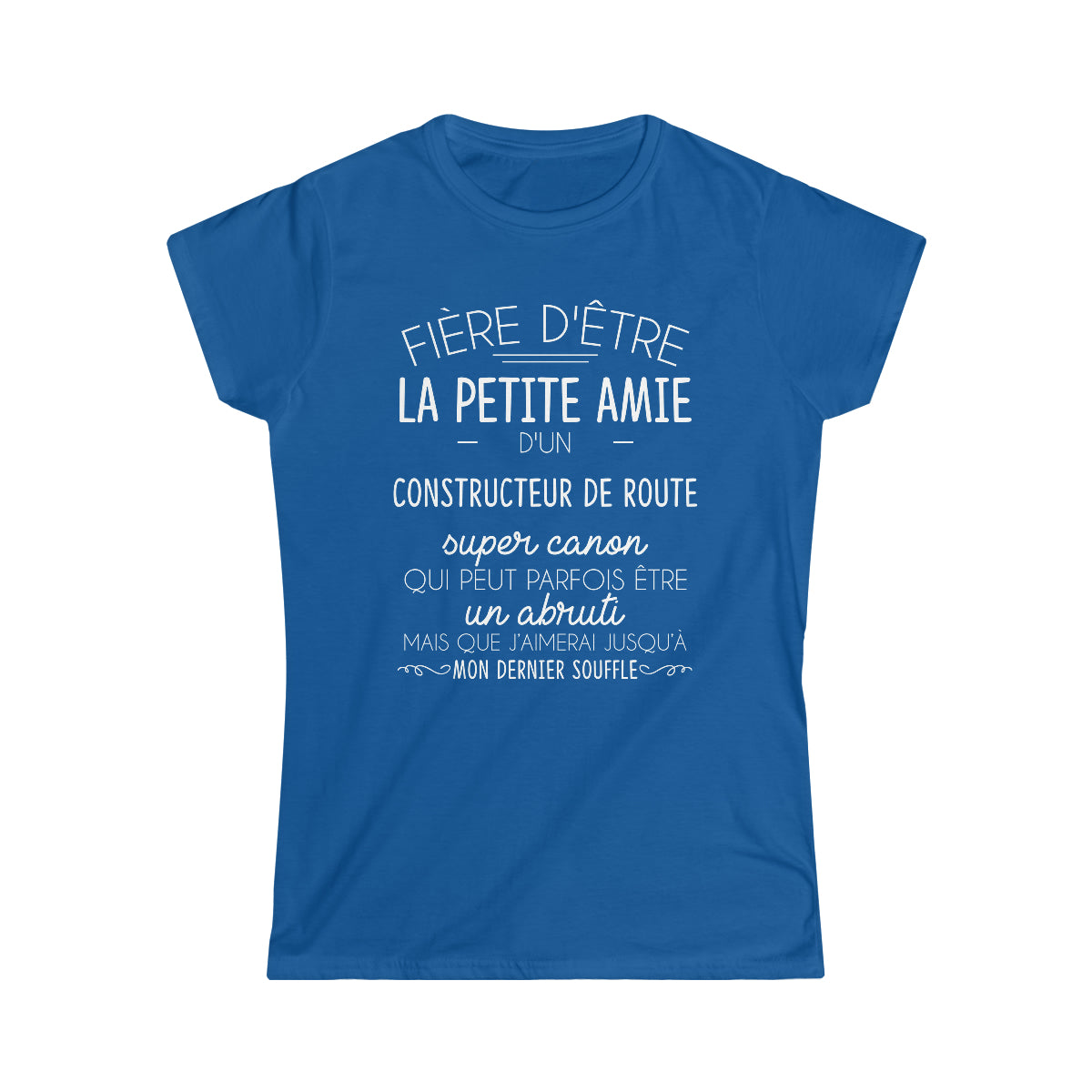 Petite amie d'un Constructeur de route abruti