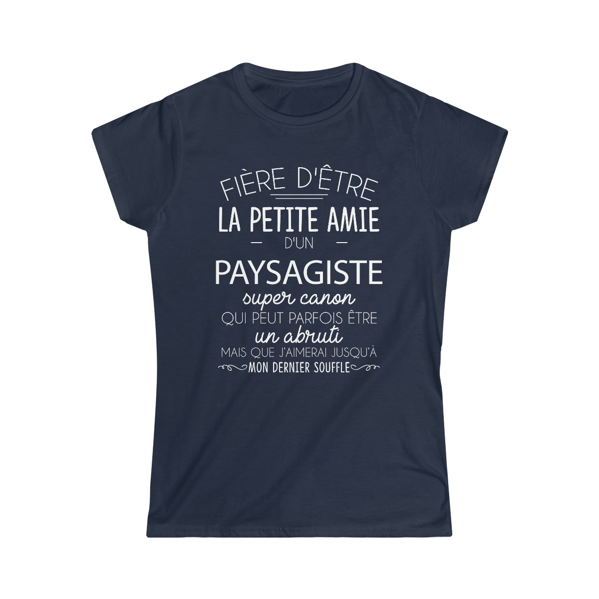 Petite amie d'un Paysagiste abruti