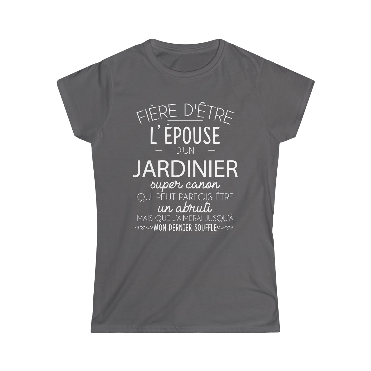 Épouse d'un Jardinier abruti