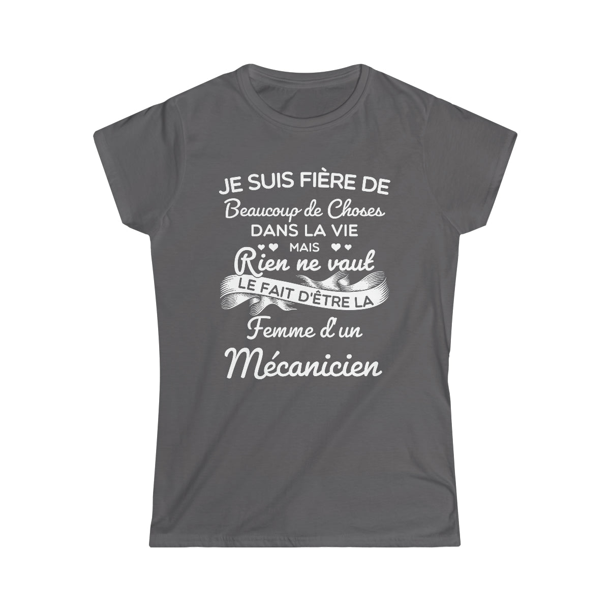 Fière femme d'un Mécanicien