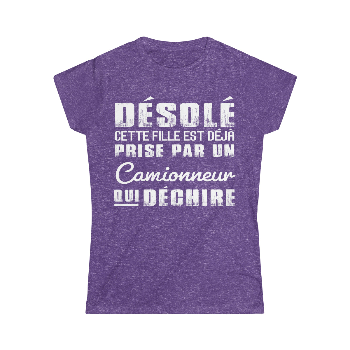 Prise par un Camionneur qui déchire