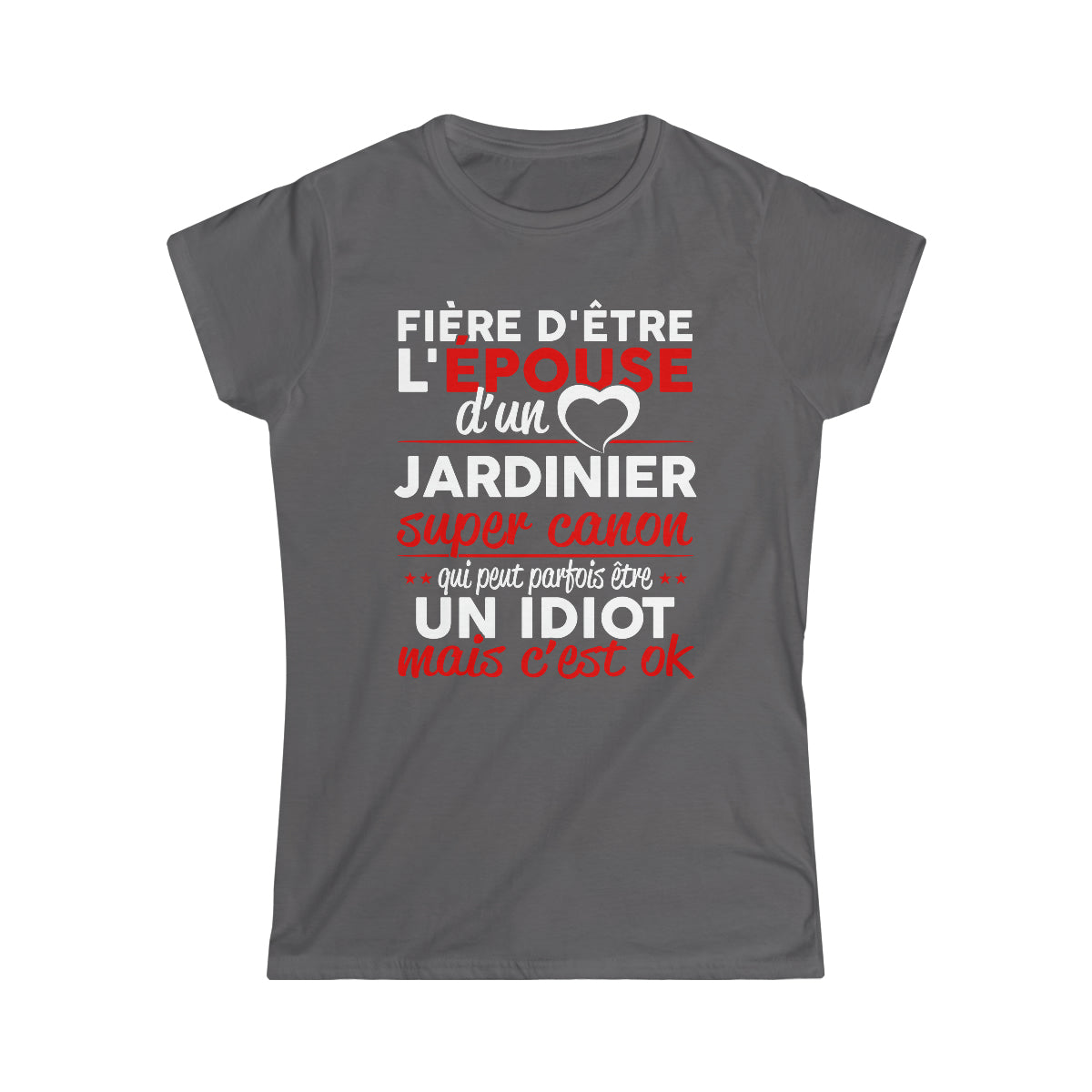 Épouse d'un Jardinier idiot