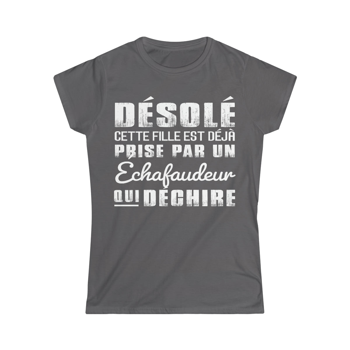 Prise par un Échafaudeur qui déchire