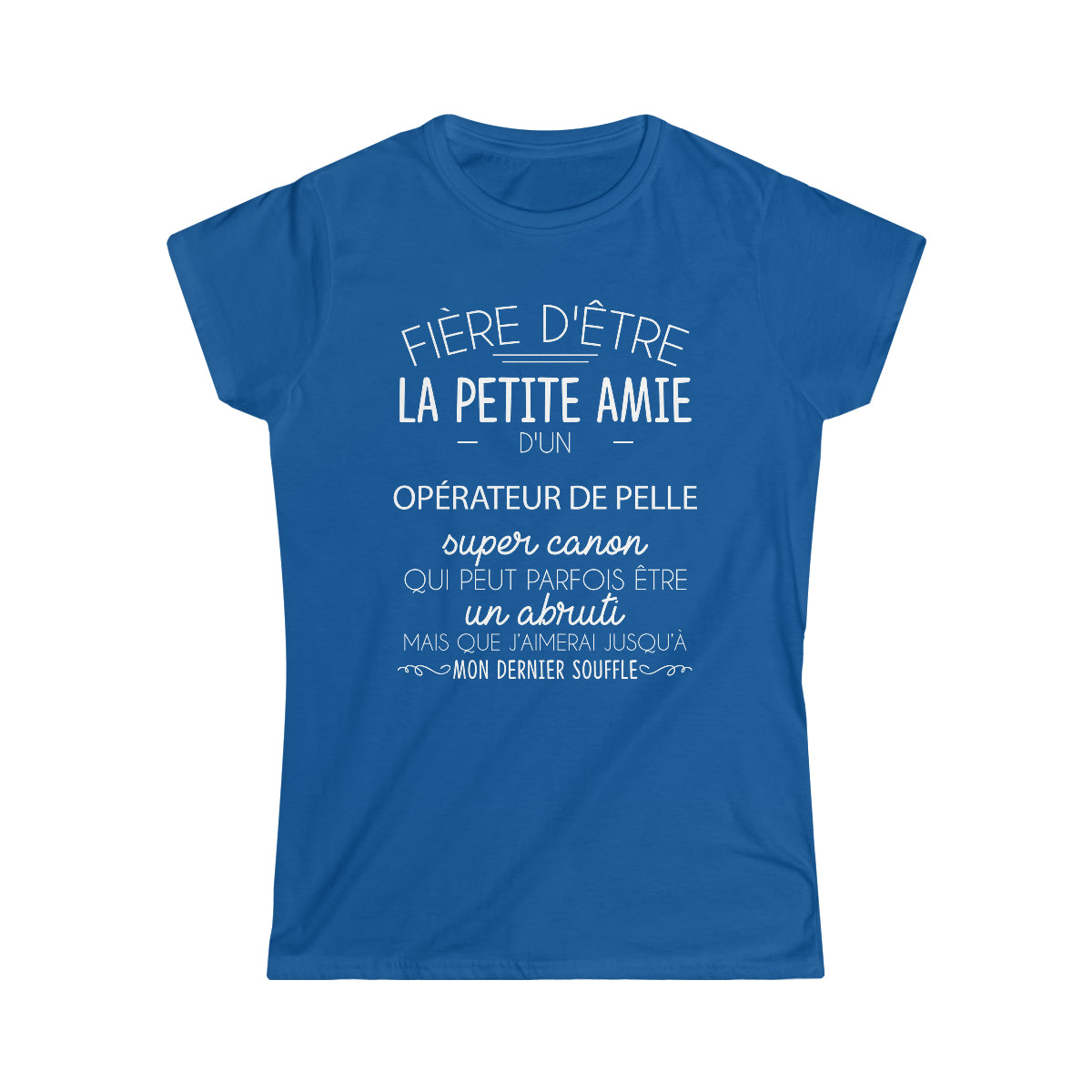 Petite amie d'un Opérateur de Pelle abruti