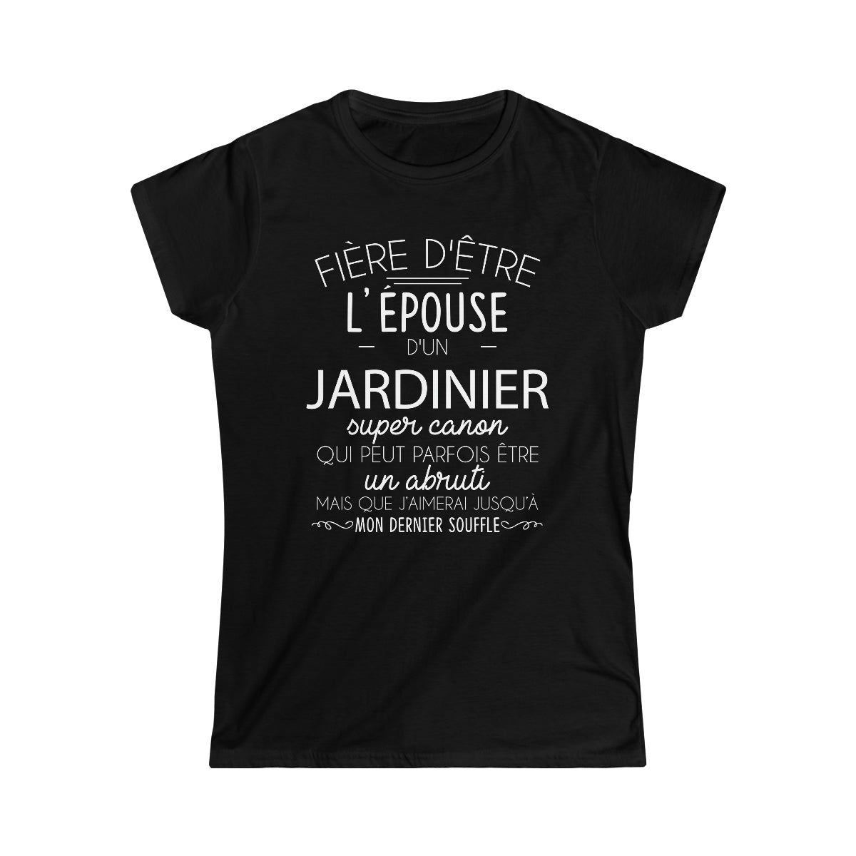Épouse d'un Jardinier abruti