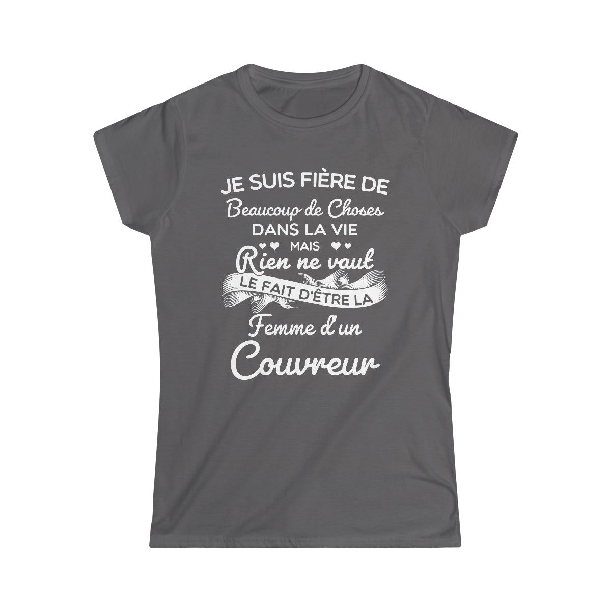 Fière femme d'un Couvreur