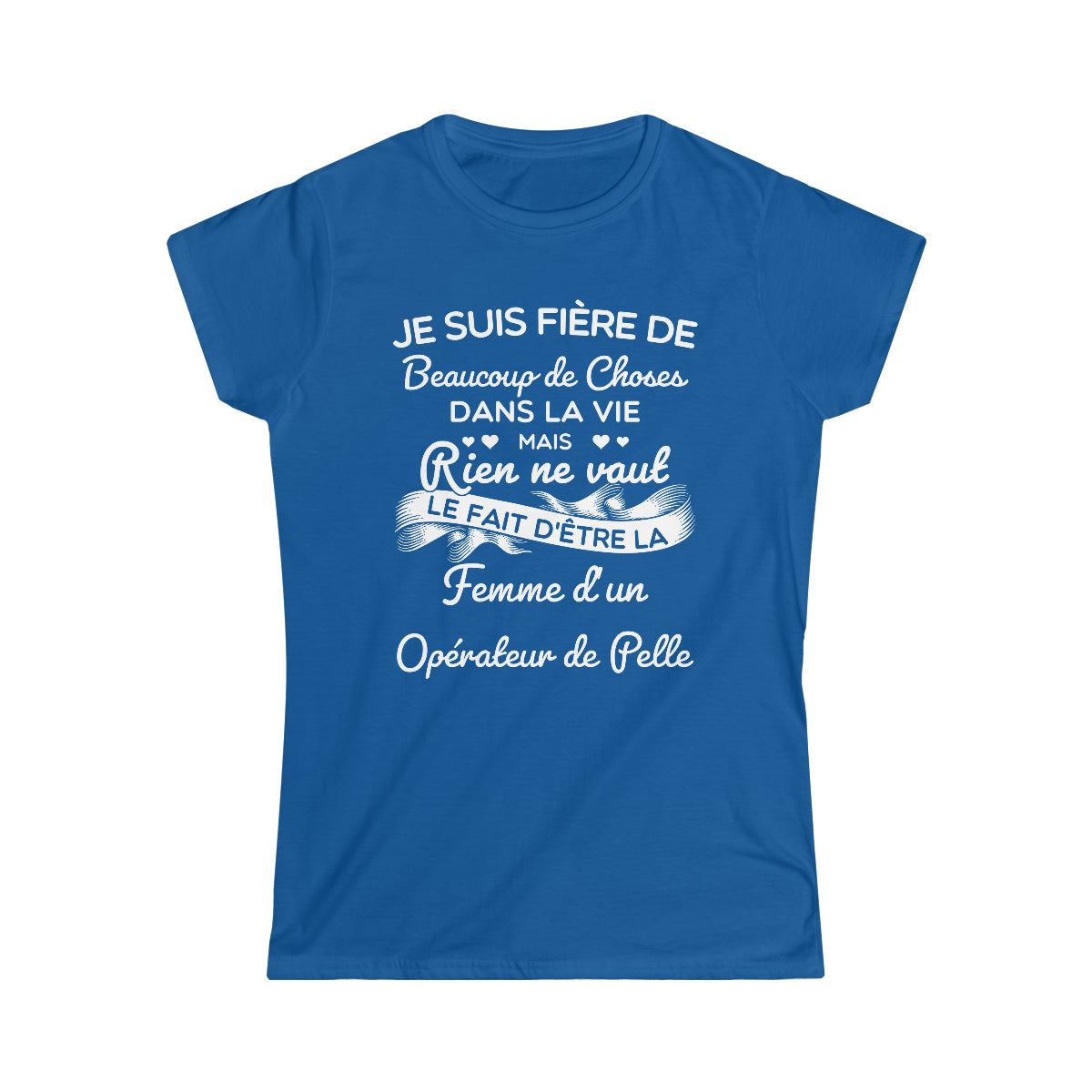 Fière femme d'un Opérateur de Pelle