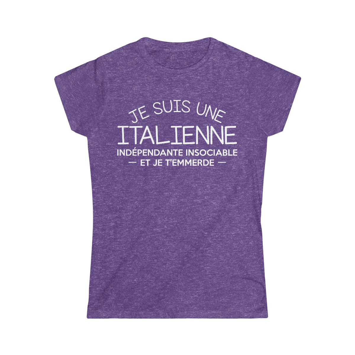 Je suis une Italienne indépendante insociable