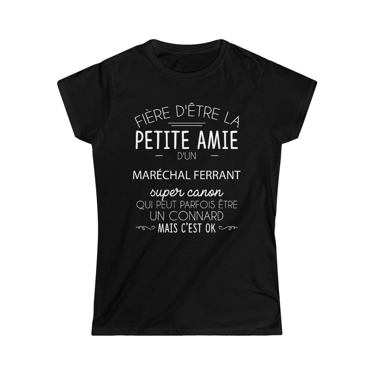 Petite amie d'un Maréchal ferrant connard
