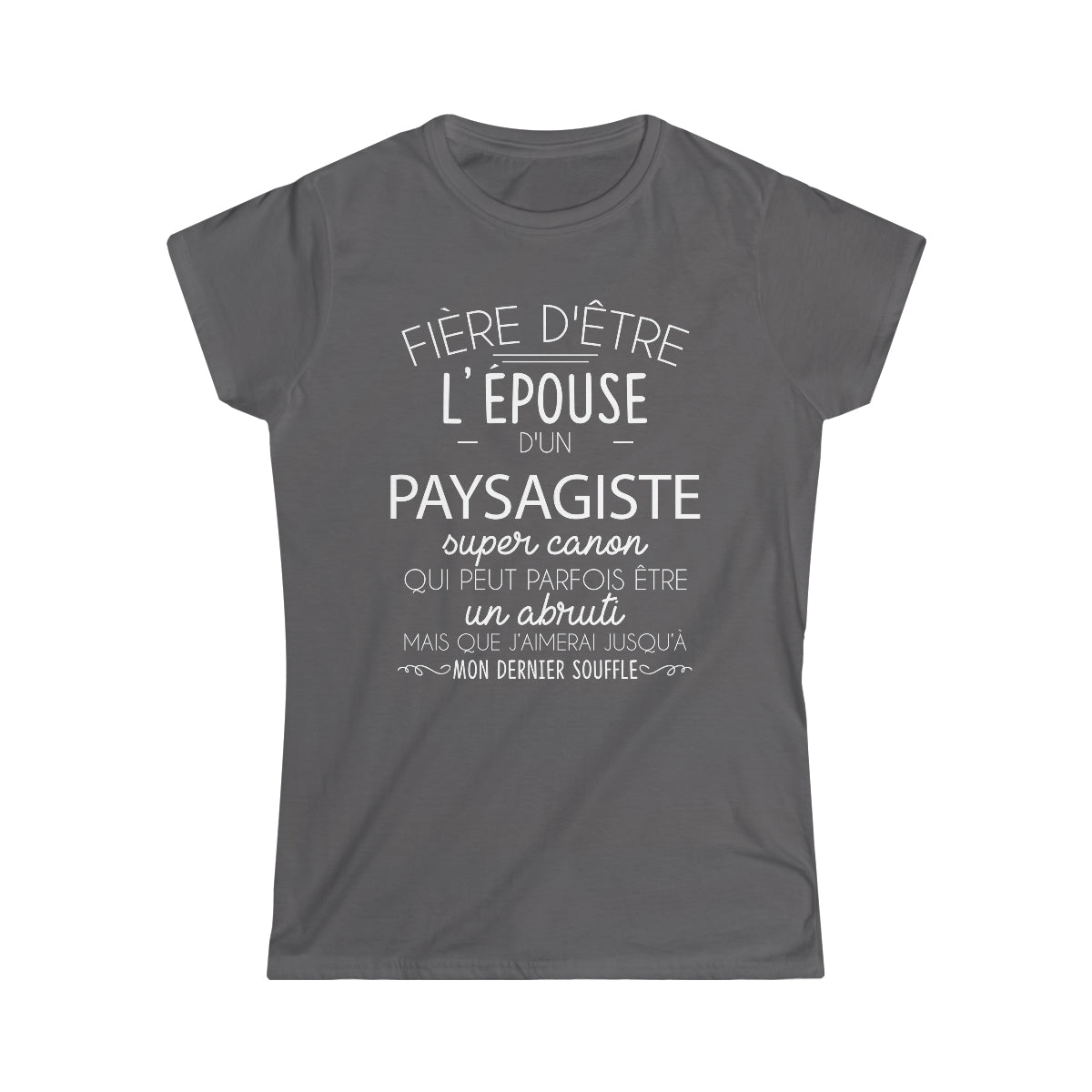 Épouse d'un Paysagiste abruti
