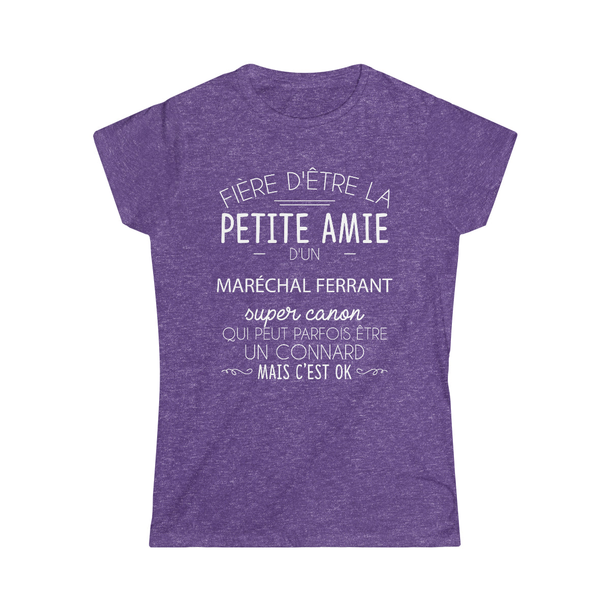 Petite amie d'un Maréchal ferrant connard