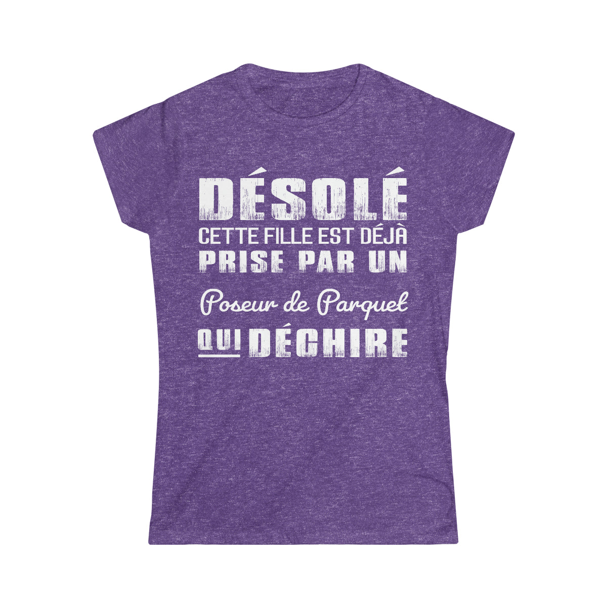 Prise par un Poseur de Parquet qui déchire