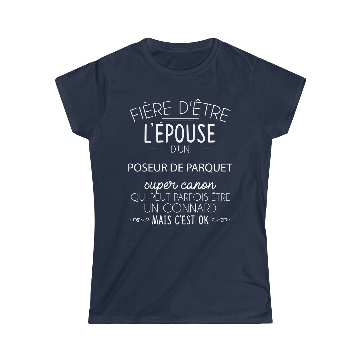 Épouse d'un Poseur de Parquet connard