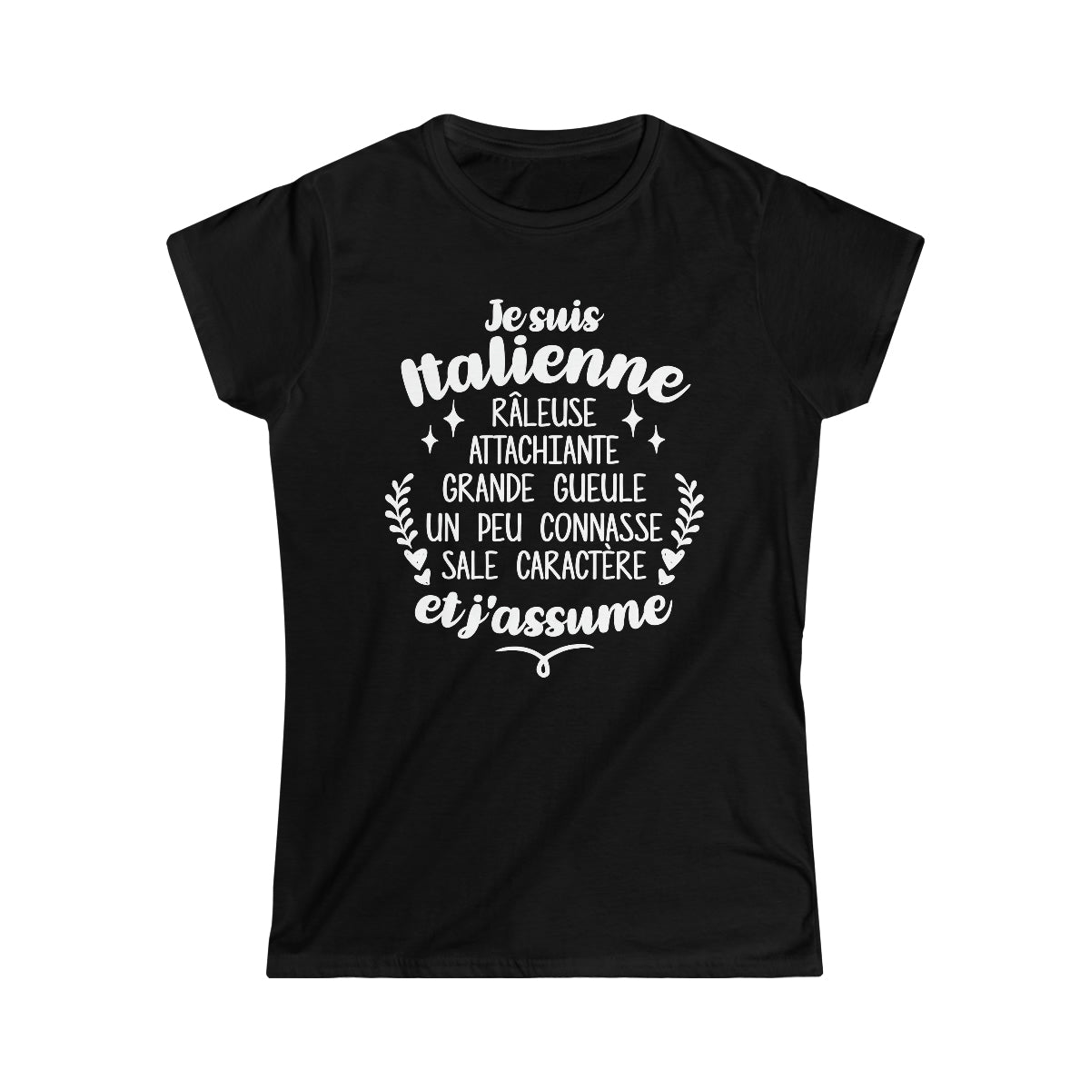 Je suis Italienne et j'assume