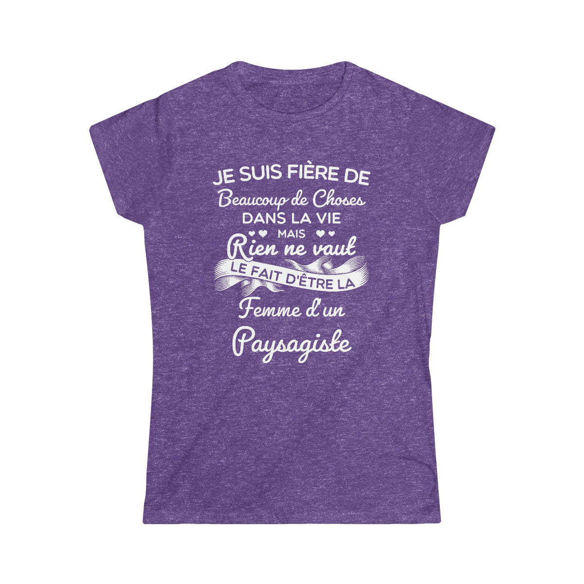 Fière femme d'un Paysagiste