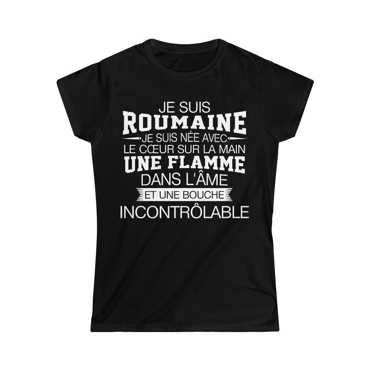 Je suis Roumaine, je suis née avec le coeur sur la mai