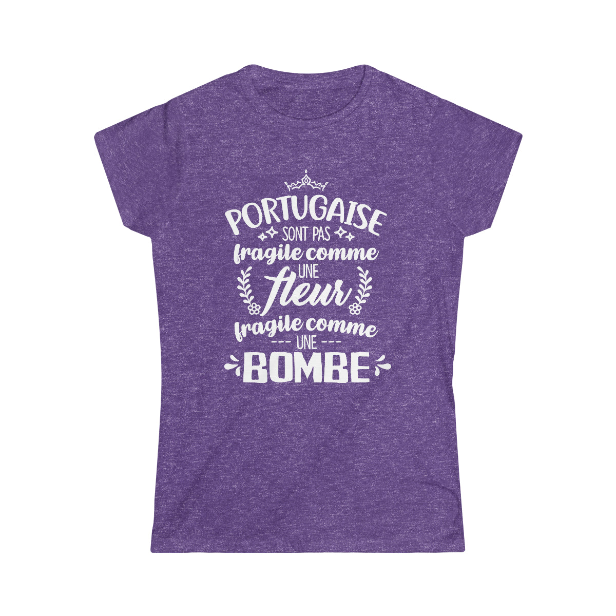 Portugaise sont pas fragile comme une fleur