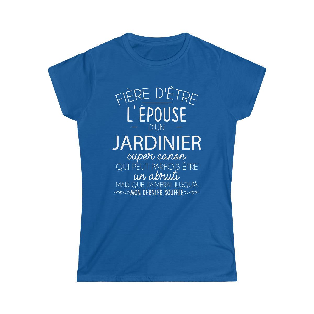 Épouse d'un Jardinier abruti