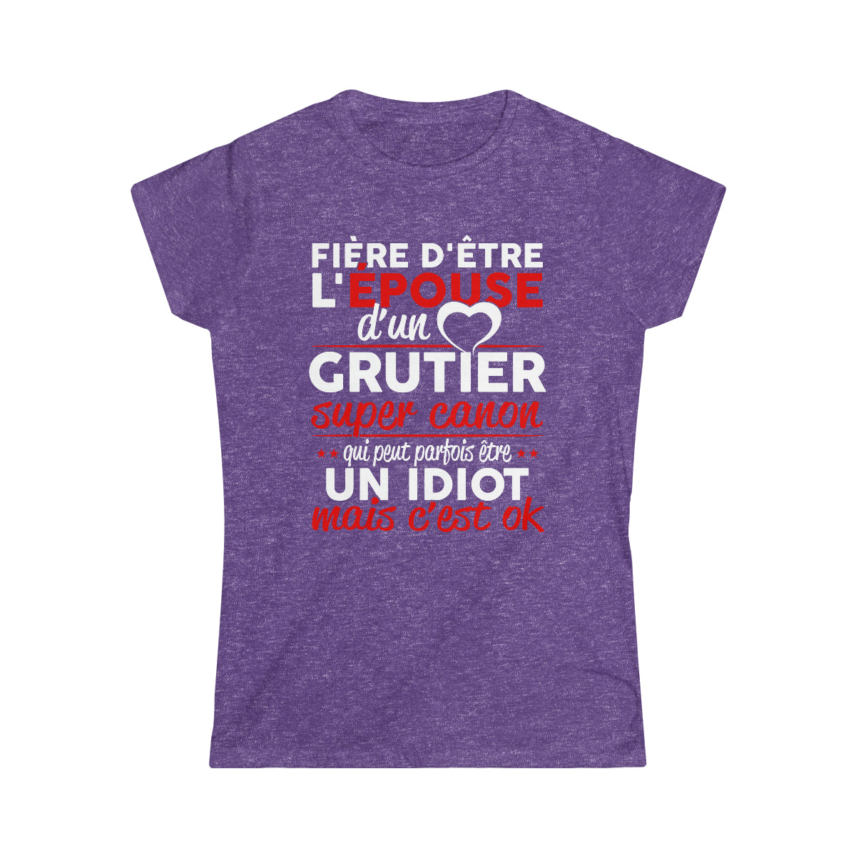 Épouse d'un Grutier idiot