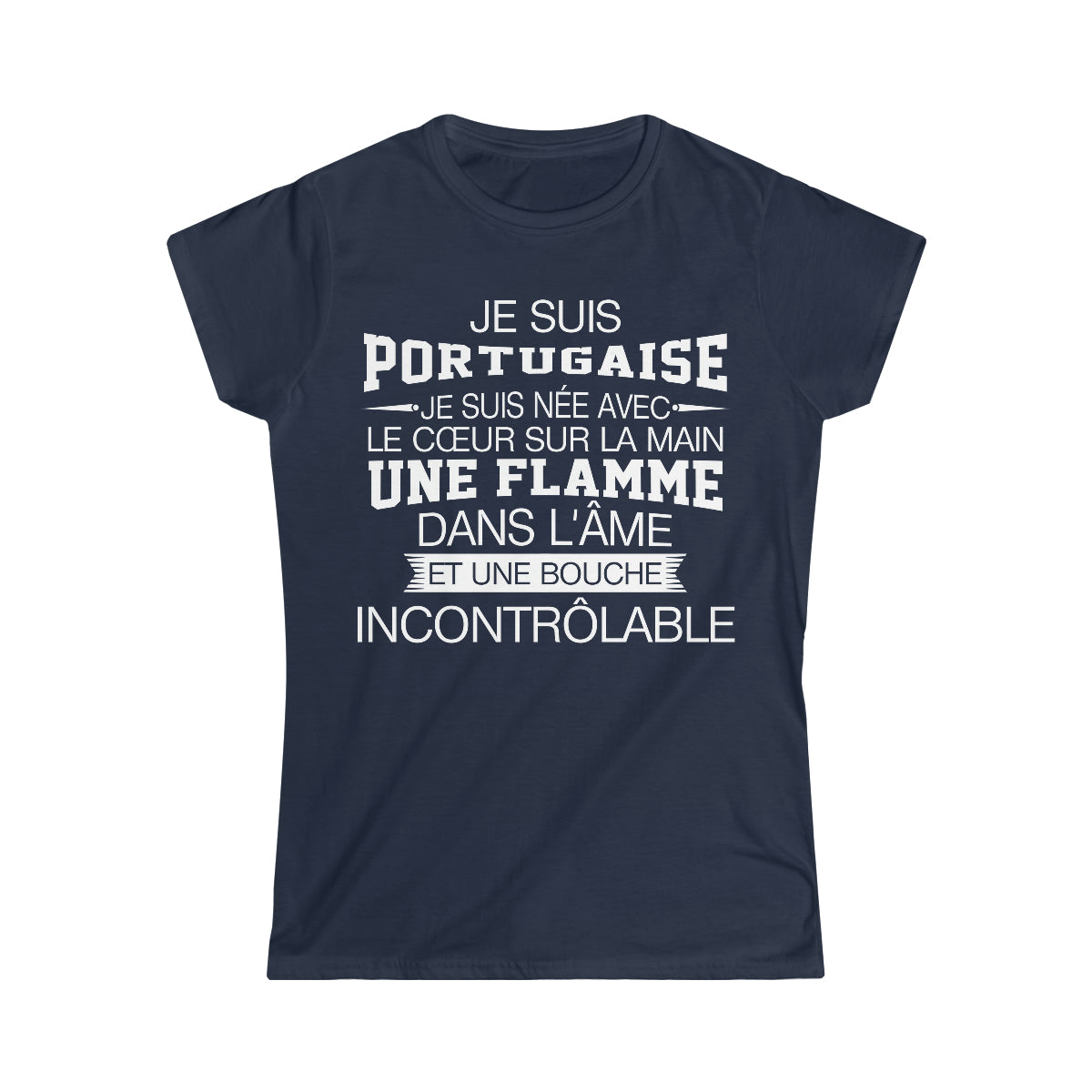Je suis Portugaise, je suis née avec le coeur sur la mai