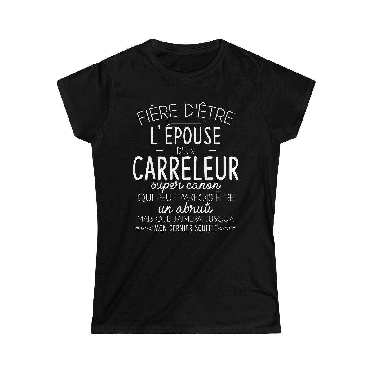 Épouse d'un Carreleur abruti