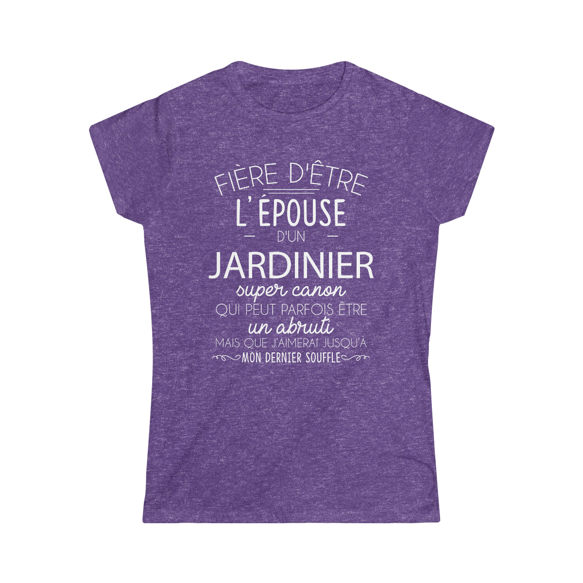 Épouse d'un Jardinier abruti