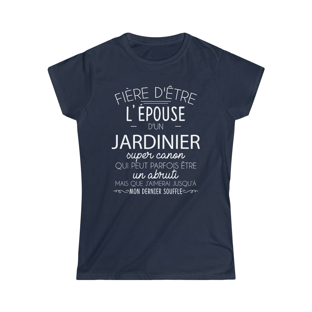 Épouse d'un Jardinier abruti