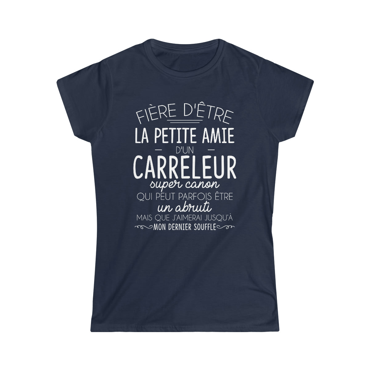 Petite amie d'un Carreleur abruti