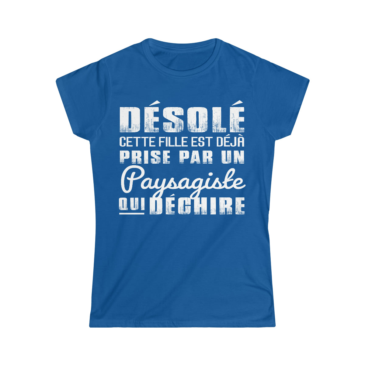 Prise par un Paysagiste qui déchire
