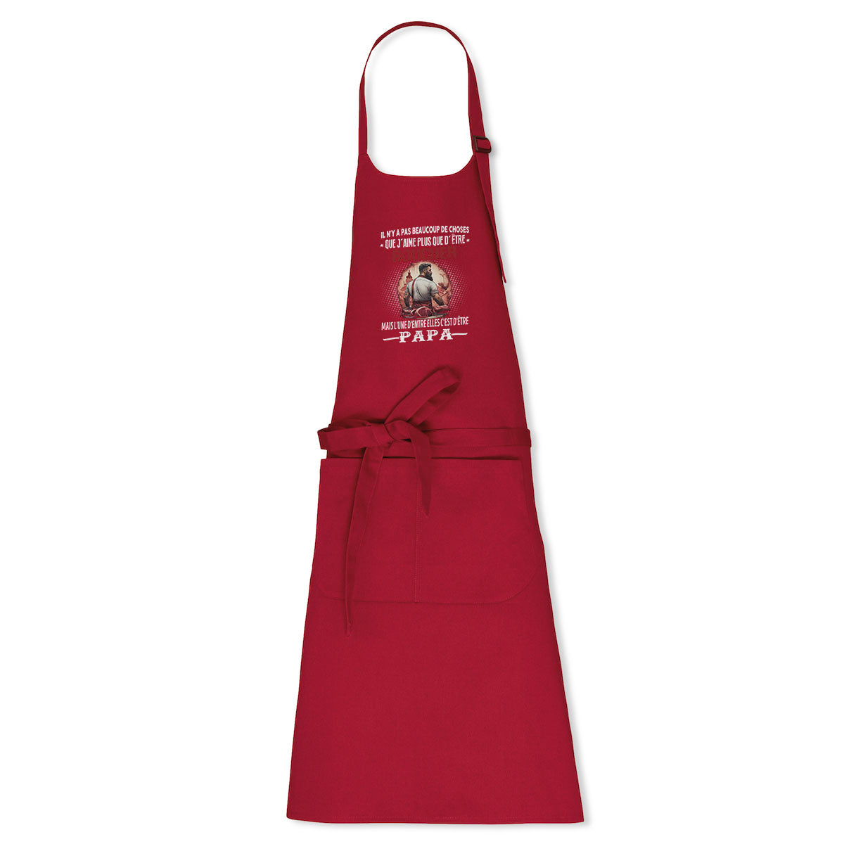 Tablier - Boucher passionné, papa comblé