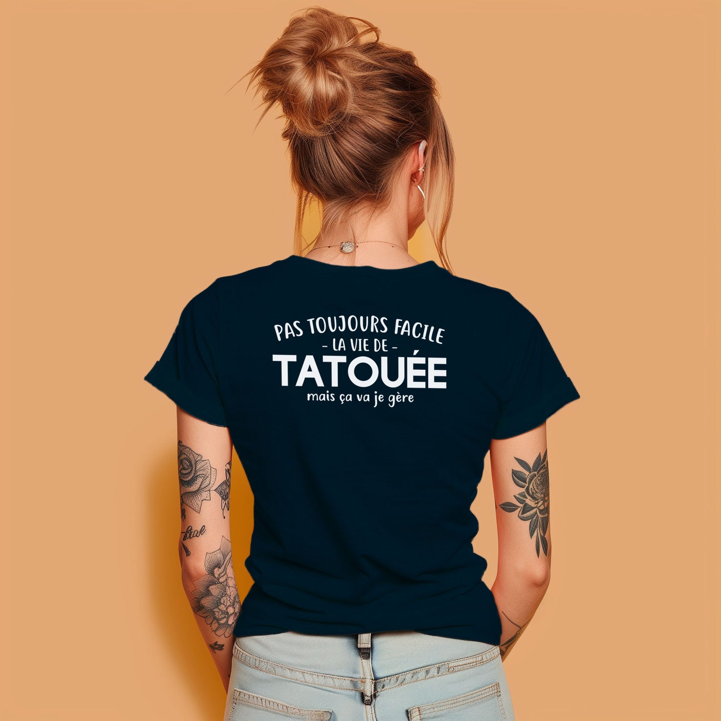Pas toujours facile la vie de tatouée mais ça va je gère
