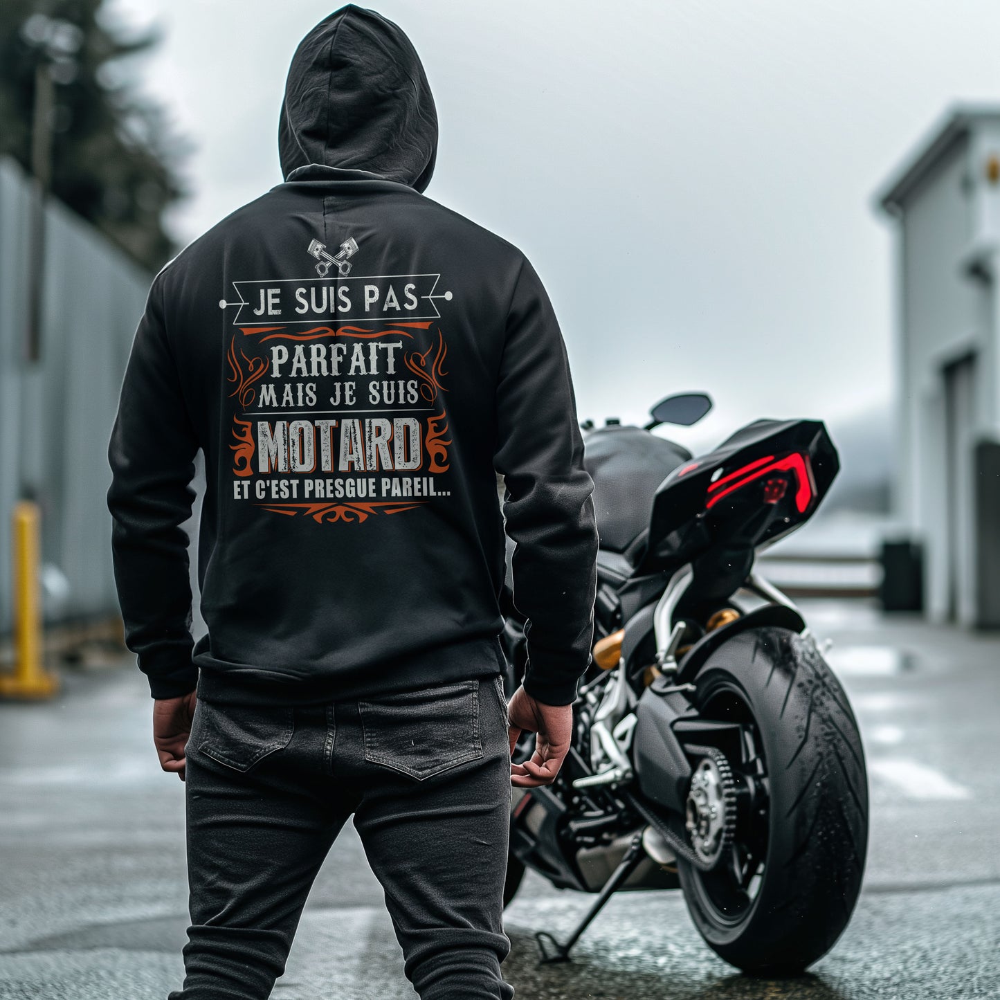Je suis pas parfait mais je suis motard