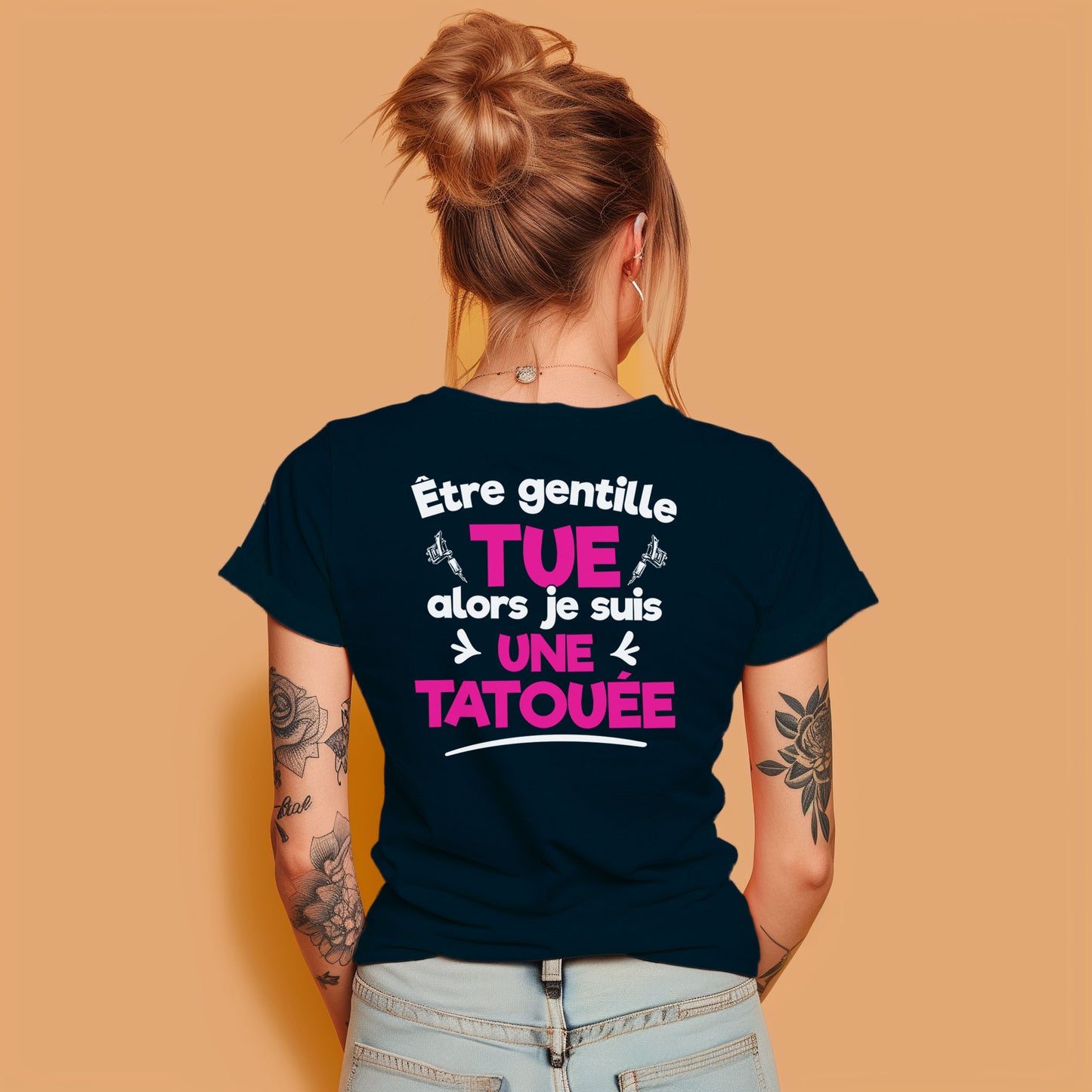 Être gentille tue alors je suis une tatouée
