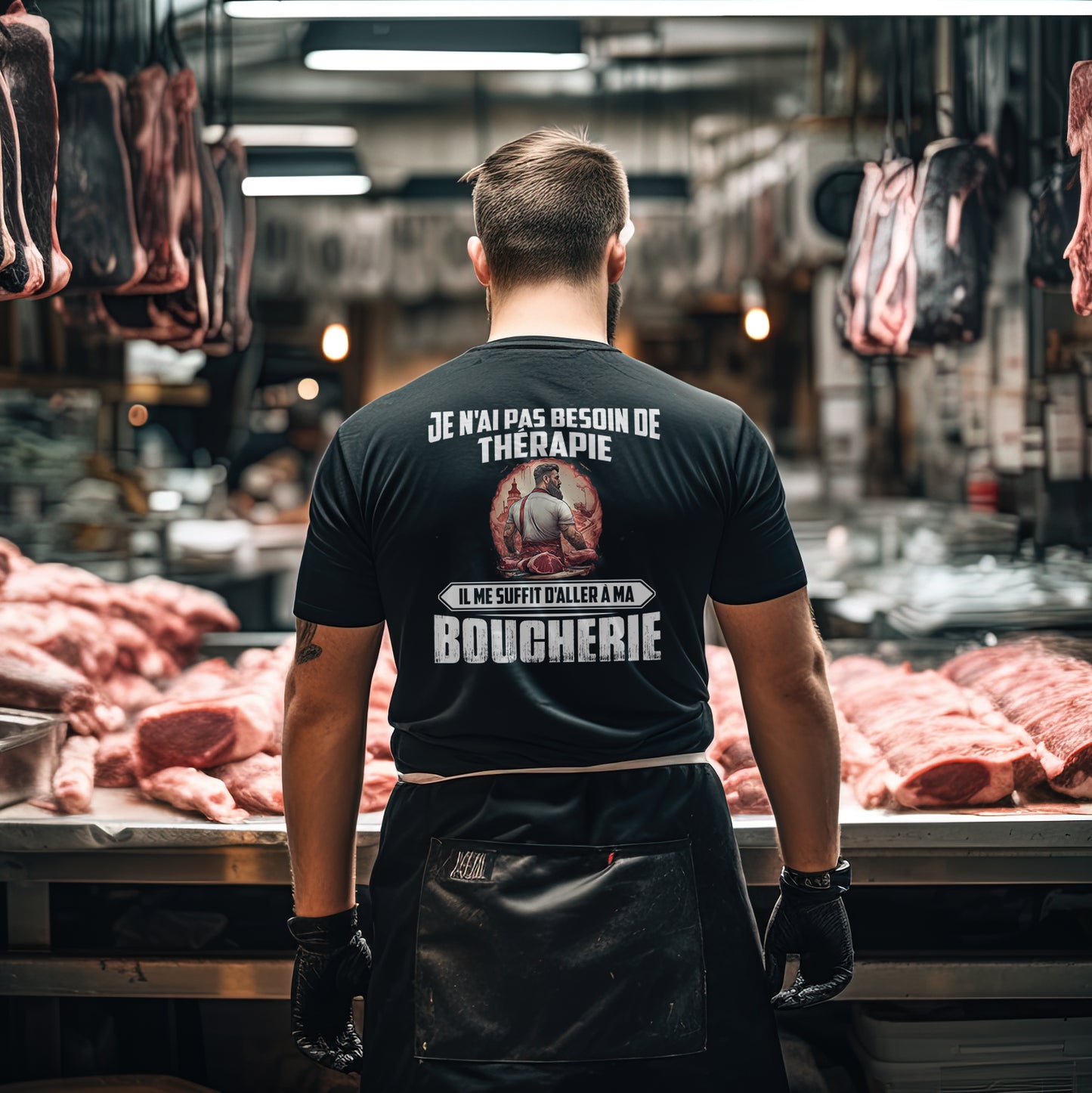 Je n'ai pas besoin de thérapie, il me suffit d'aller à ma boucherie