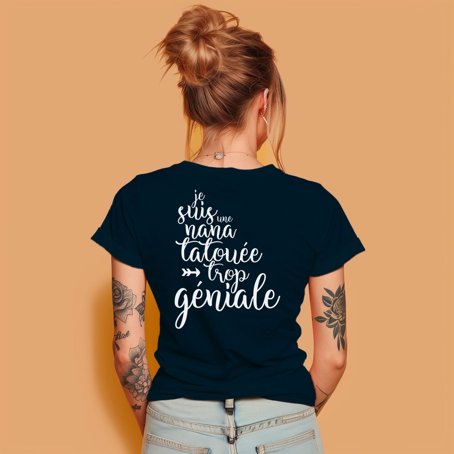 Je suis une nana tatouée trop géniale