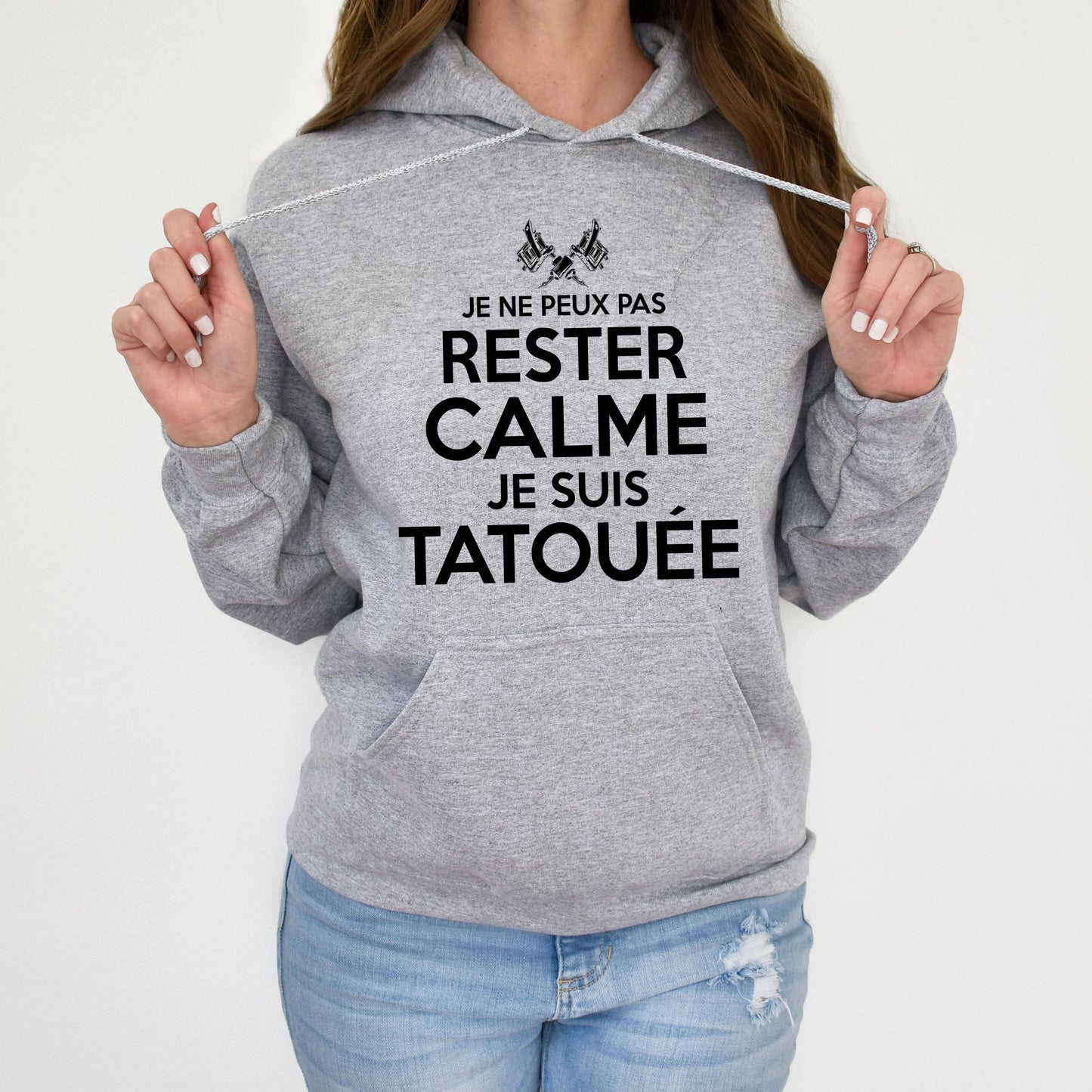 Je ne peux pas rester calme je suis tatouée